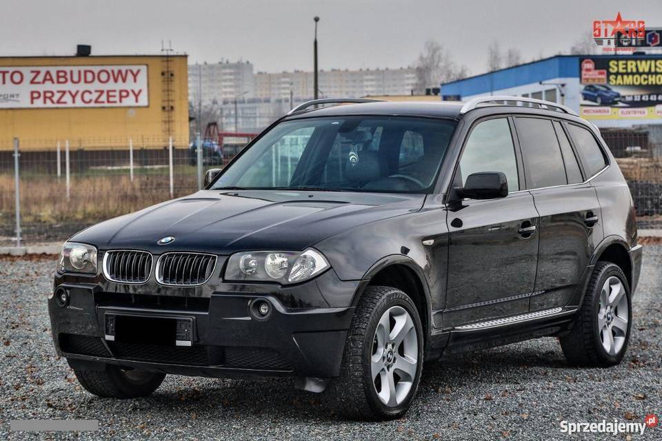 BMW X3 czarny 4/5 Żory