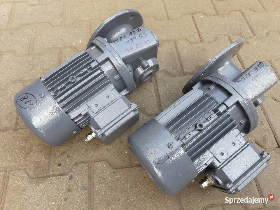 Motoreduktor 055 kW55 obr wielkopolskie Leszno