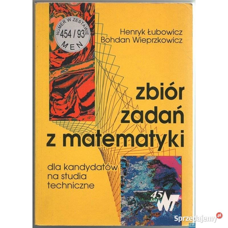 Zbiór zadań z matematyki kandydatów na studia Podręczniki mazowieckie Siedlce