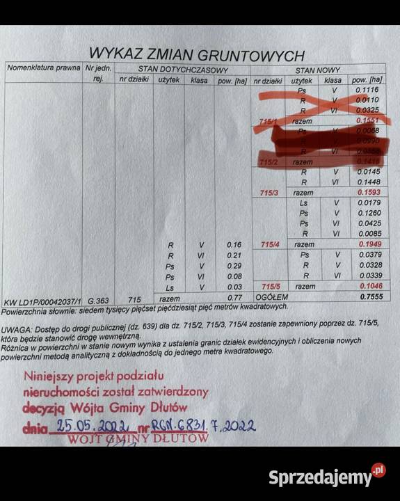 Działka budowlana asfalt sprzedam