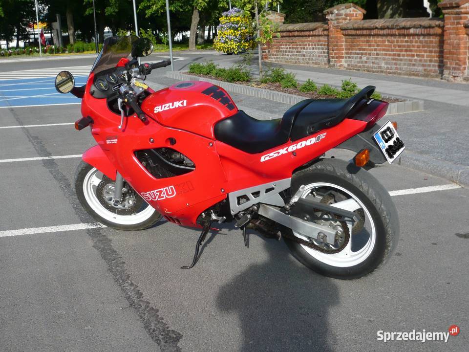 Suzuki GSX 600 f stan zarejestrowany mazowieckie Błędów