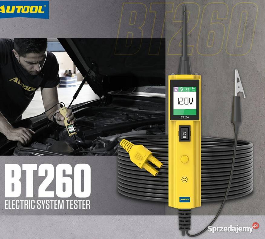 AUTOOL BT260 Tester obwodów tester przekaźników lubuskie Gorzów Wielkopolski sprzedam