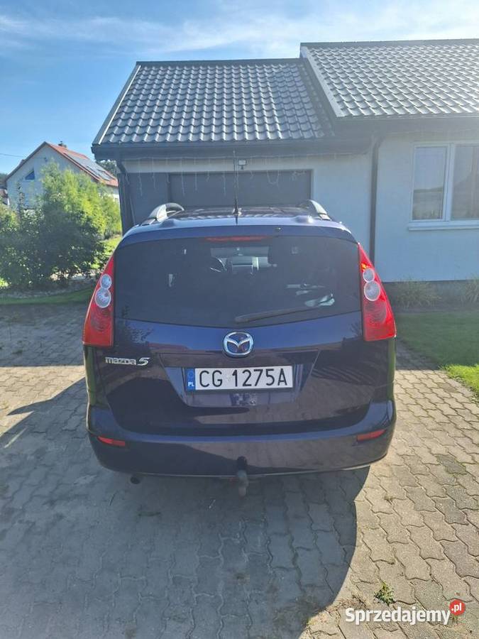 Sprzedam mazda 5 isofix Grudziądz sprzedam