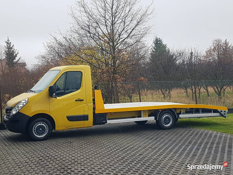 Renault Master NAJAZD 5M AUTOLAWETA KLIMA POMOC żółty