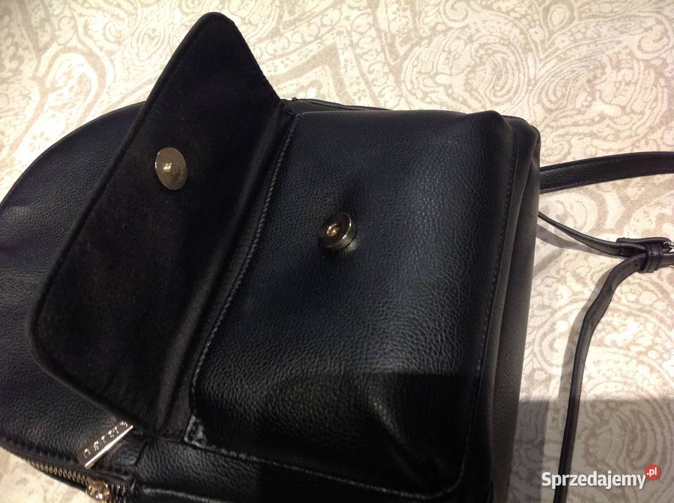 Plecak Czarny Skórzany Damski AMISU Nowa Sól