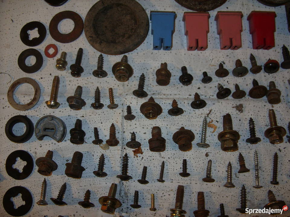 Hyundai Pony śruby wkręty nakrętki podkładki Karoseria Nowy Staw