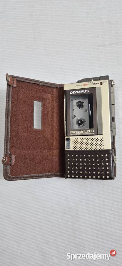Klasyk OLYMPUS Pearlcorder L200 Metalowy 100 Biłgoraj sprzedam