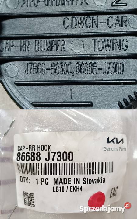 KIA CEED III 1823 KOMBI ZAŚLEPKA HAKA ZDERZAK Pleszew sprzedam