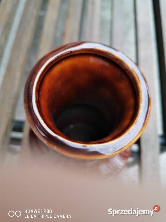 Wazon Pruszków brazowy