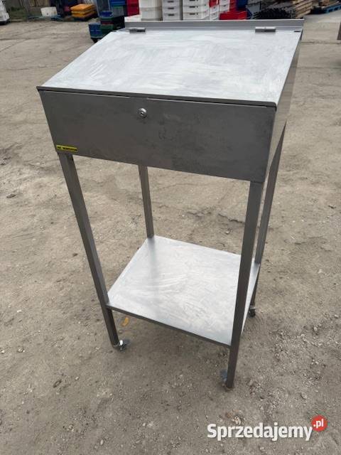 Pulpit roboczy stojący z półką ze stali dolnośląskie Głogówko