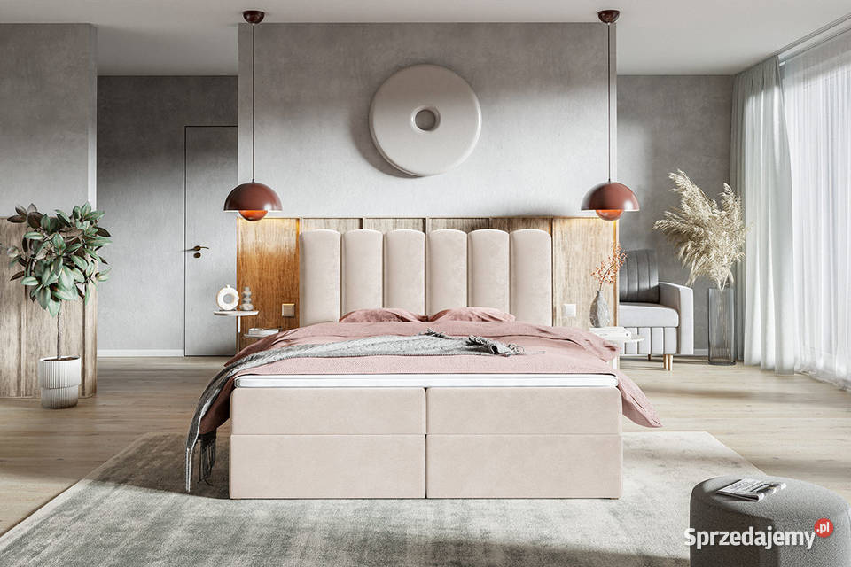 Łóżko kontynentalne COMO 120140160180x200 z Gdańsk