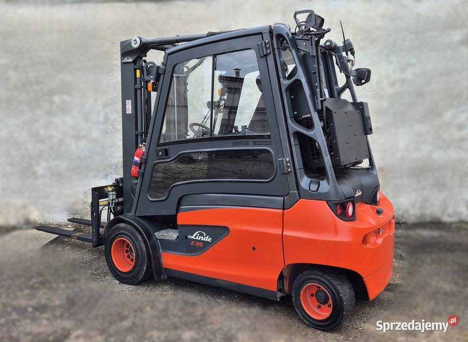 Linde E35L wózek widłowy elektryczny 2019r Rybnik