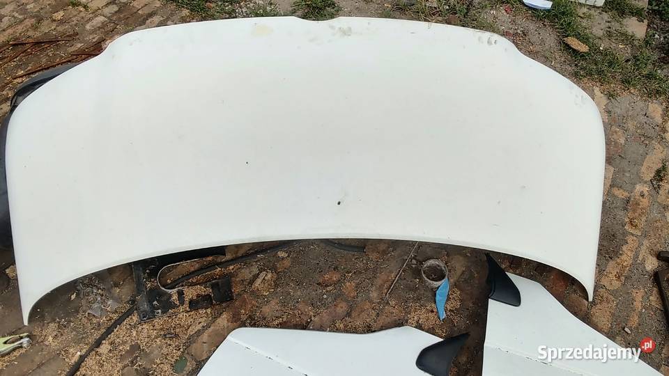 Maska pokrywa osłona komory VW T5 biała Książ Wielkopolski