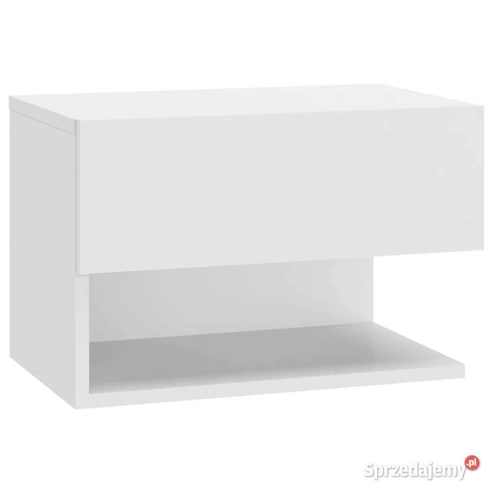 Szafki nocne ścienne 2 białe WM810954 Warszawa