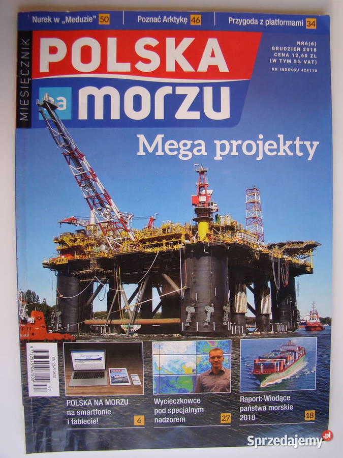 Polska na morzu Miesięcznik Limanowa sprzedam