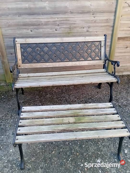 Zestaw ozdobnych mebli ogrodowych z ciężkiego sprzedam