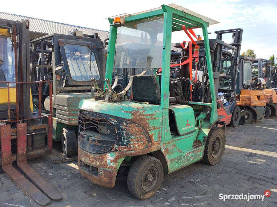 wózek widłowy Mitsubishi FG25K 25 tony wózek do Mitsubishi małopolskie Kęty