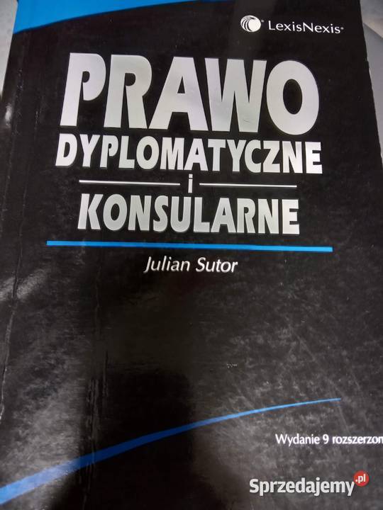 Prawo dyplomatyczne i konsularne książki używane mazowieckie Warszawa