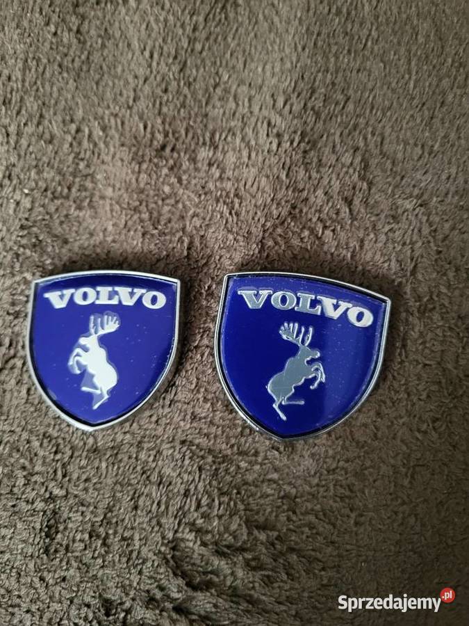 Emblematy Volvo Nowe Aluminiowe Komplet 2 Gliwice