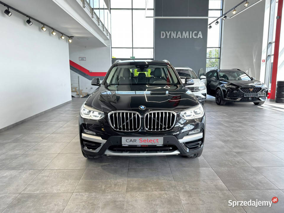BMW X3 xLine xDrive20d 190 automat 2019 r salon ASR (kontrola trakcji) małopolskie Myślenice sprzedam