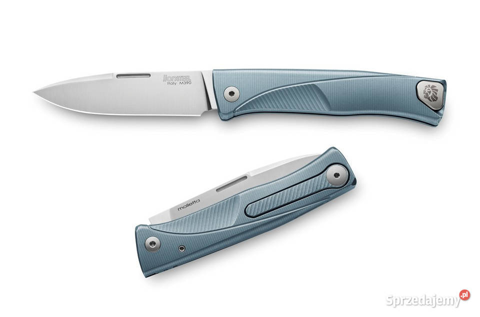 Nóż składany LionSteel Thrill Blue Titanium Akcesoria, narzędzia i noże