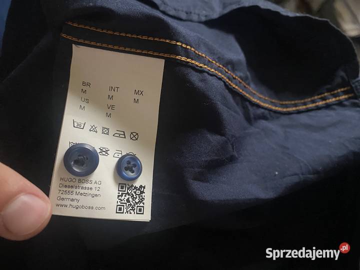 Elegancka koszula męska HUGO BOSS długi rękaw M Zamość