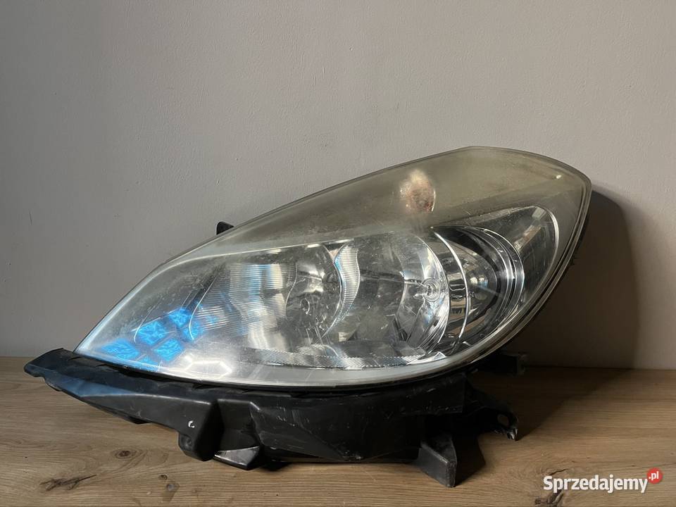 Renault Clio III lampa reflektor lewy przód mazowieckie Lipsko