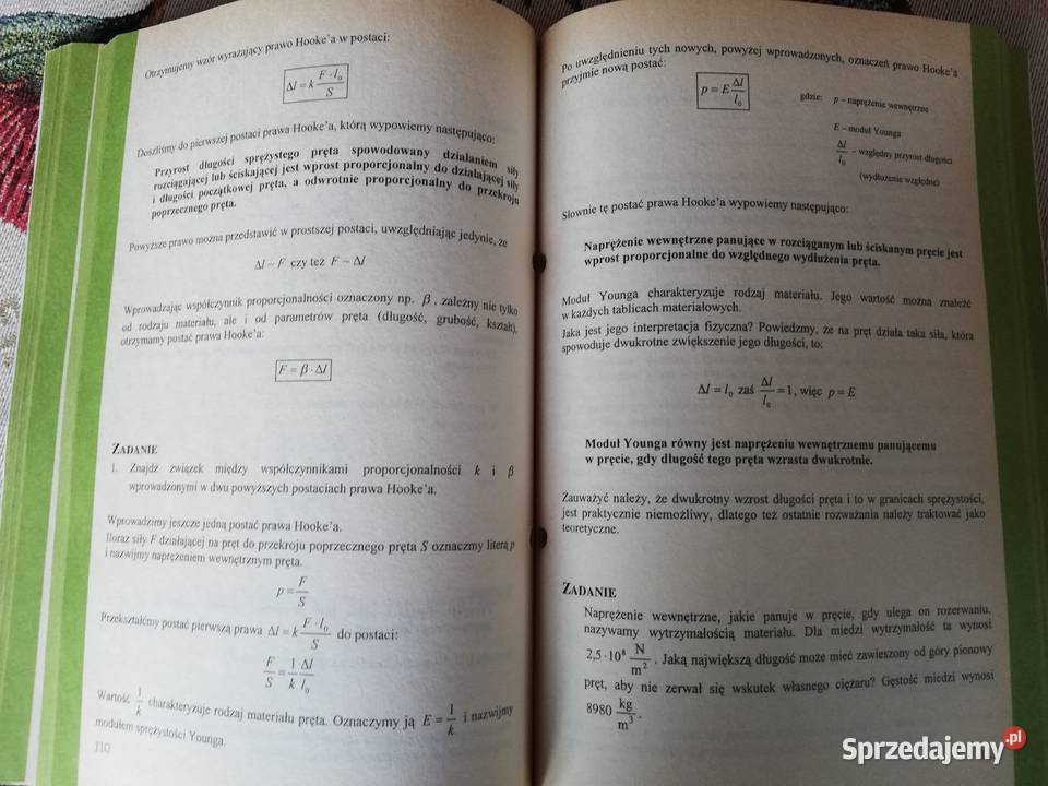 Notatki z lekcji fizyka Janusz Kopecki 2t szkoła ponadgimnazjalna
