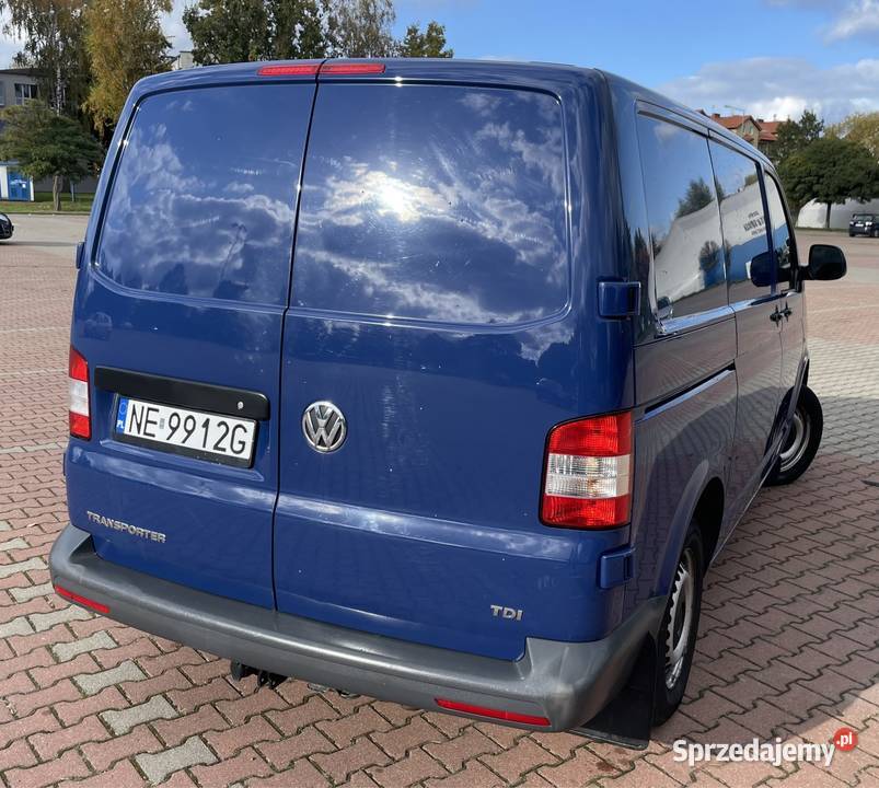 Volkswagen transporter T5 Rok produkcji 2013 Elbląg