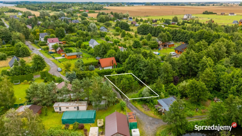 Działka rekreacyjna morzem Kamień Pomorski