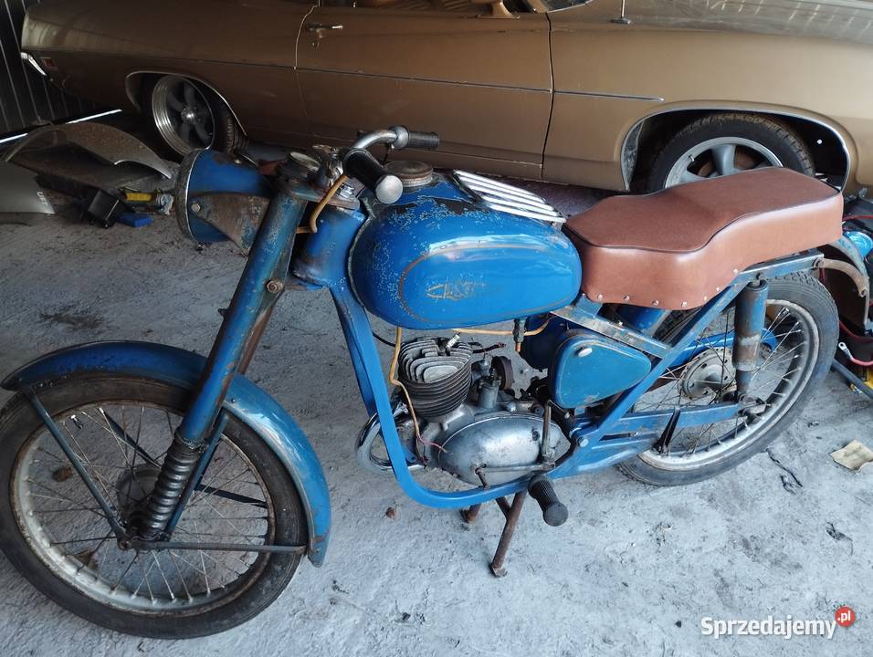 WSK 1957 oryginał niebieski lakier