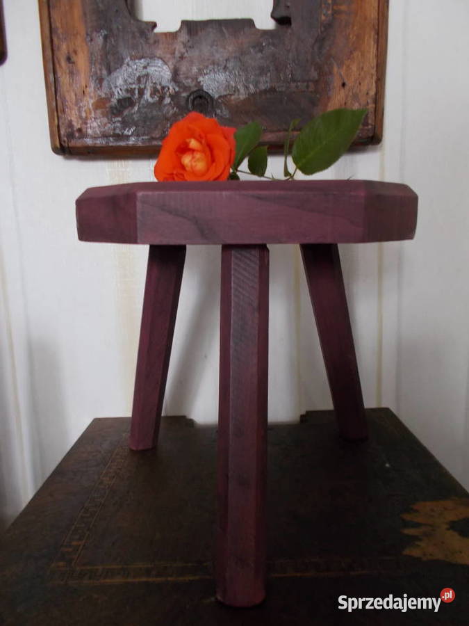 Stary Zydel z DusząLite DrewnoTrójnógVintage Szczecin