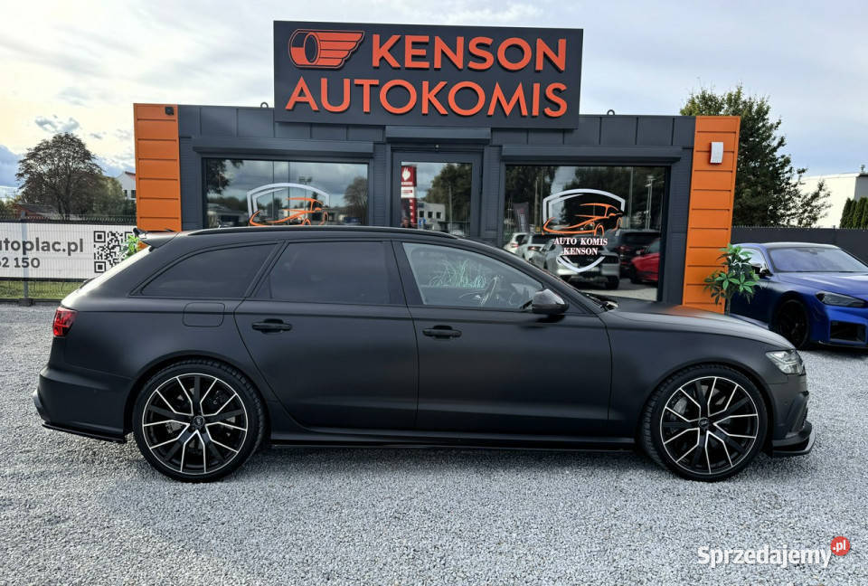 Audi RS6 EXCLUSIVE Bezwypadek HEAD UP Kamera 360 elektryczne lusterka Bydgoszcz