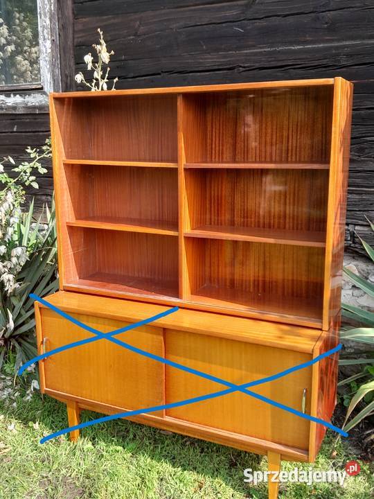 Stara nadstawka kredens witryna półki retro Dąbrowa Górnicza