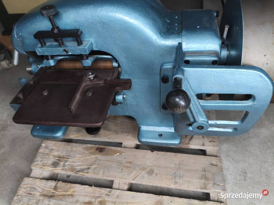 Maszyna tnąca Mller und Kurth krajarka do pasków Bogatynia