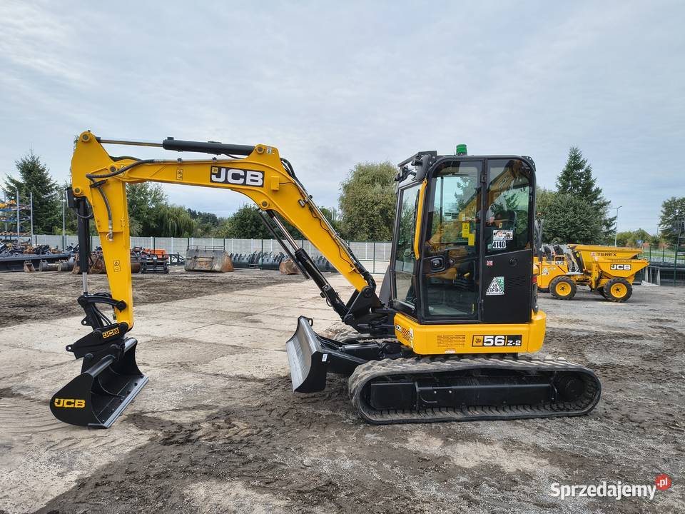KOPARKA GASIENICOWA 6 TON JCB 56Z1 KUBOTA VOLVO Krotoszyn sprzedam