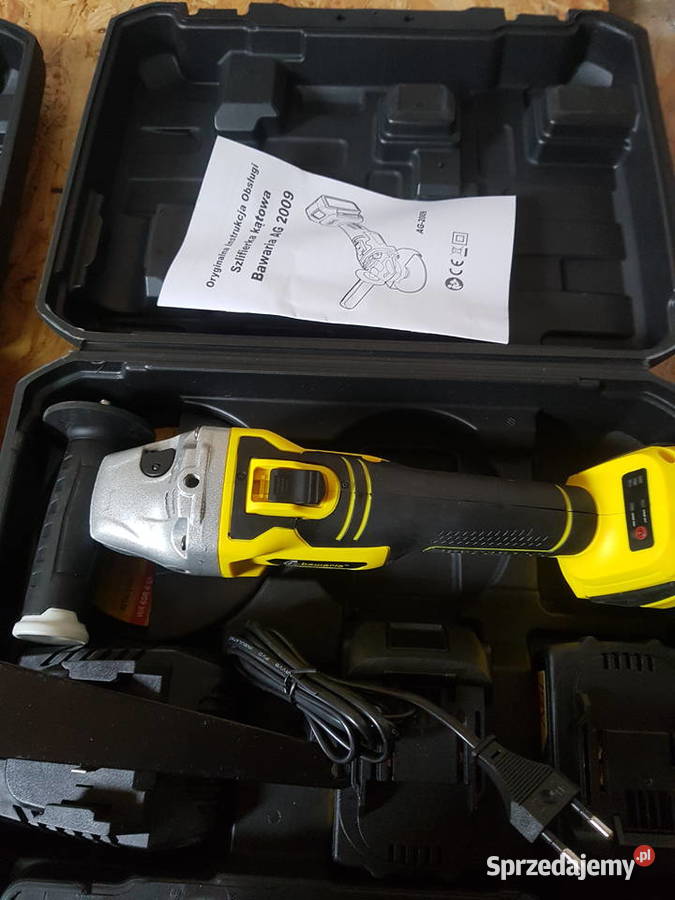 SZLIFIERKA KĄTOWA bawaria BEZ SZCZOTKOWA 60 ah wielkopolskie Głogowa