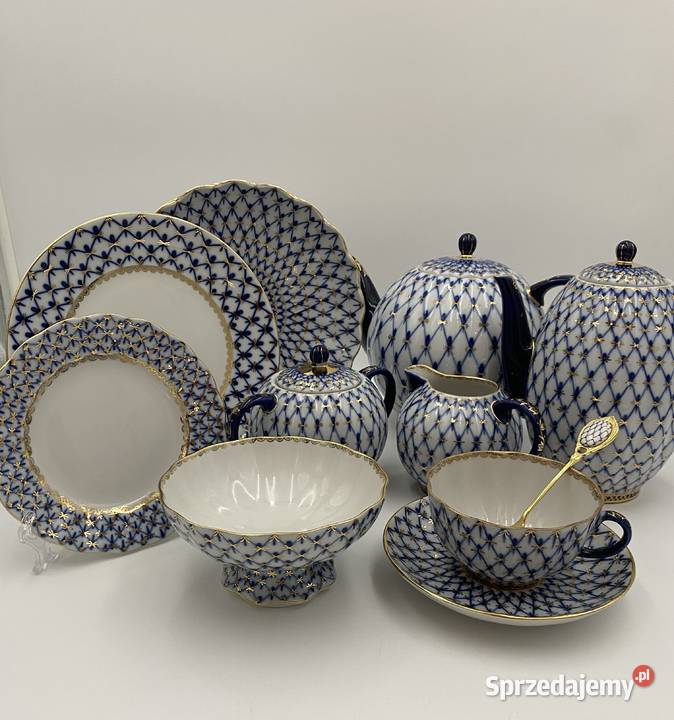 Porcelana Łomonosow serwis kawowoherbaciany Poznań