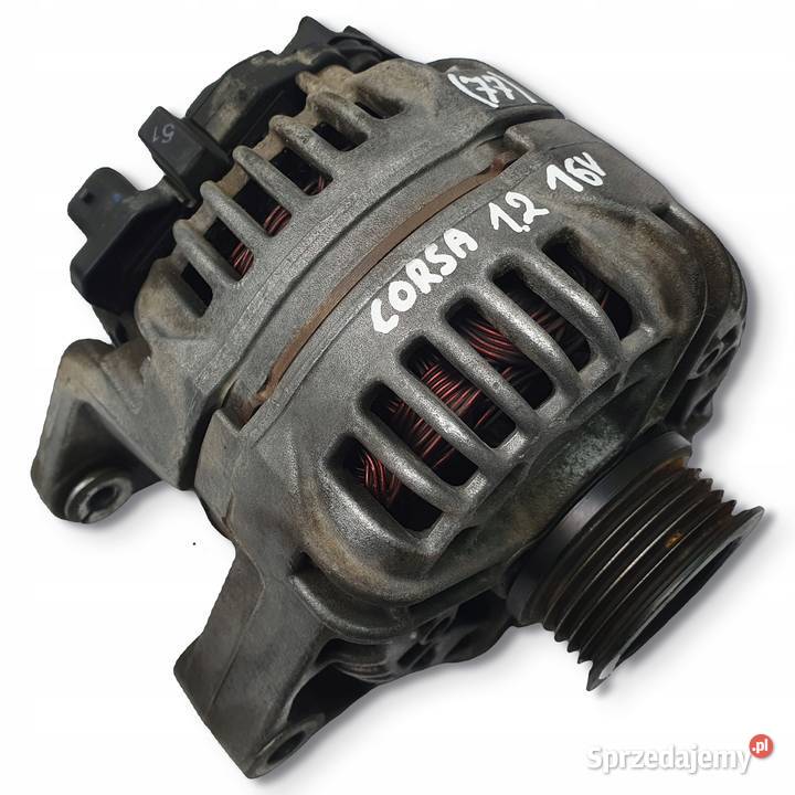 ALTERNATOR Opel Corsa D 12 16V Bosch 0124425057 lubelskie Chełm sprzedam