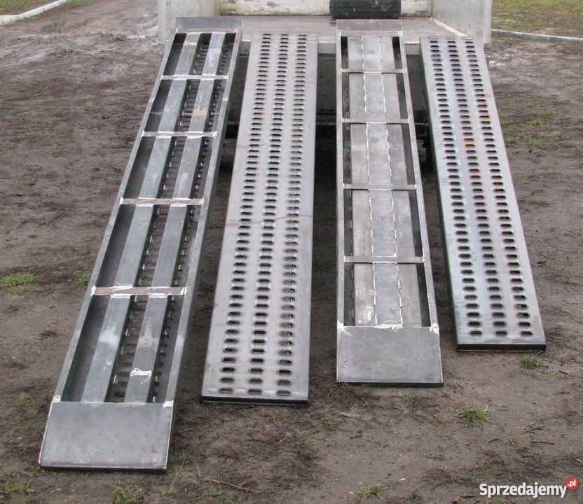 Trapy stalowe aluminiowe Najazdy Podjazdy Rampa Tadzin