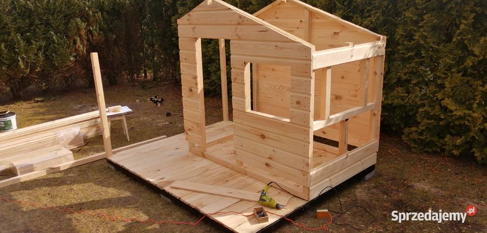 Wiata Drewutnia Zadaszenie Domek Narzędziowy Architektura ogrodowa Władysławowo sprzedam
