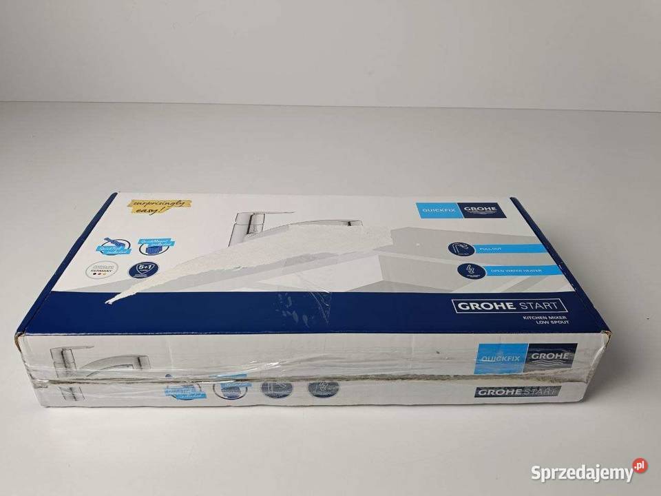 Bateria kuchenna stojąca Grohe Eurosmart srebrny Rzeszów sprzedam