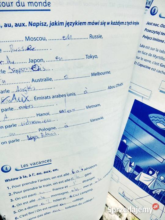 Et toi 2 ćwiczenia używane antykwariat francuski Warszawa sprzedam