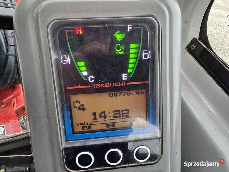 Minikoparka Takeuchi TB225Stan Wacławów sprzedam