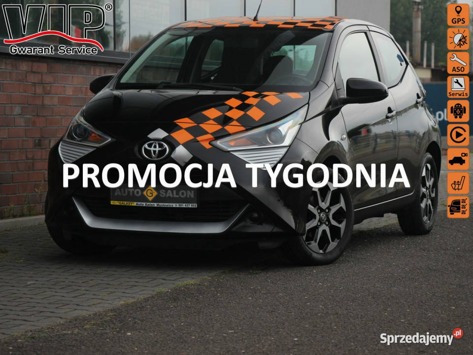 Toyota Aygo 11.2018*Navi*Klima*GrzaneFotele*Kamera*Esp*Led*BT*Alu*Android*…