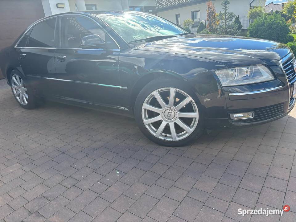 Audi A8 D3 30 TDI z 2009r przyciemniane szyby Ciechanów