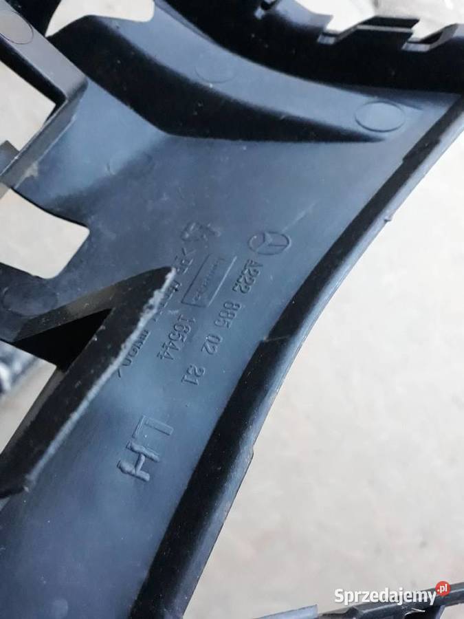 MERCEDES S222 ŚLIZG ZDERZAKA LEWY PRZÓD