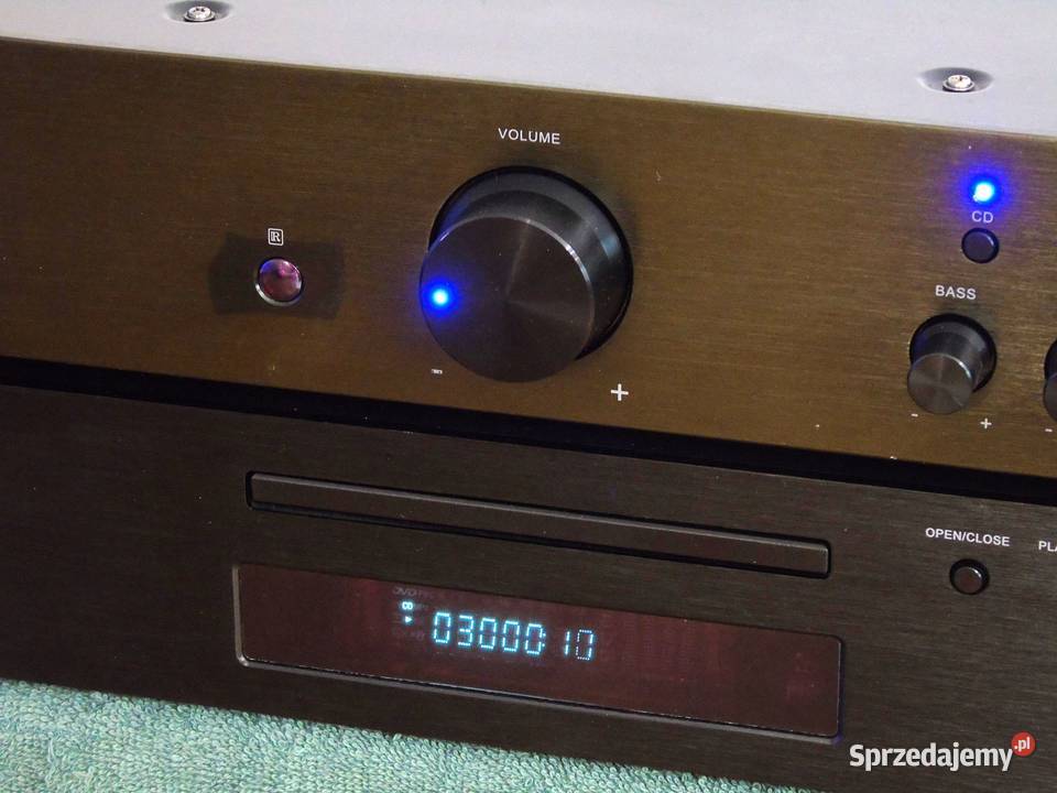 Śliczny zestaw stereo Auna pilot USB mp3 CD Rds Jasło