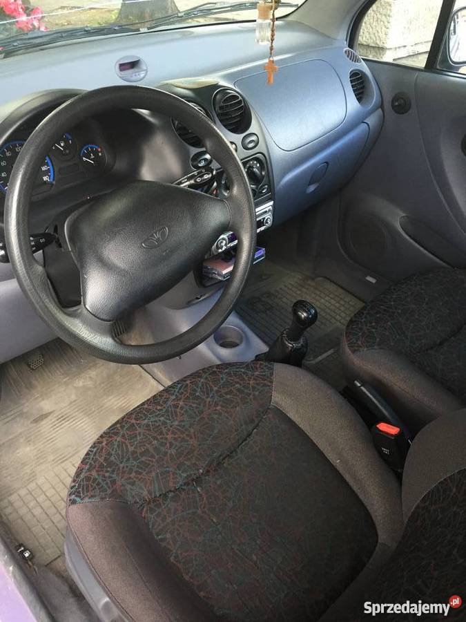 Daewoo Matiz kolor różowyfioletowy do negocjacji Hatchback Samochody osobowe Babimost