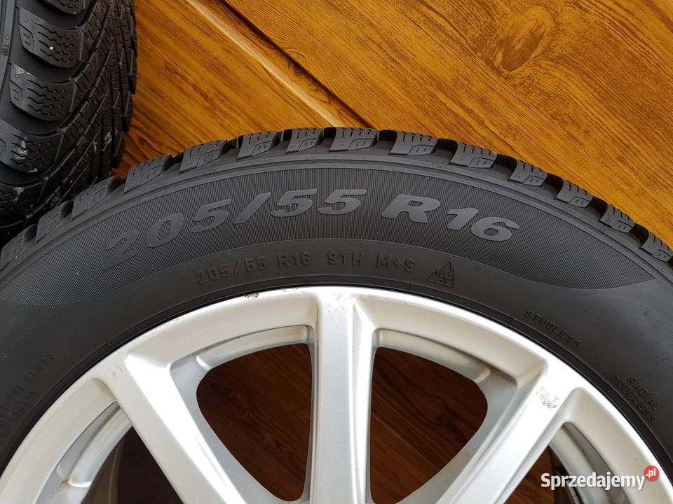 Koła Zimowe Alufelgi 5X112 Opony 2055516 PIRELLI Sosnowiec